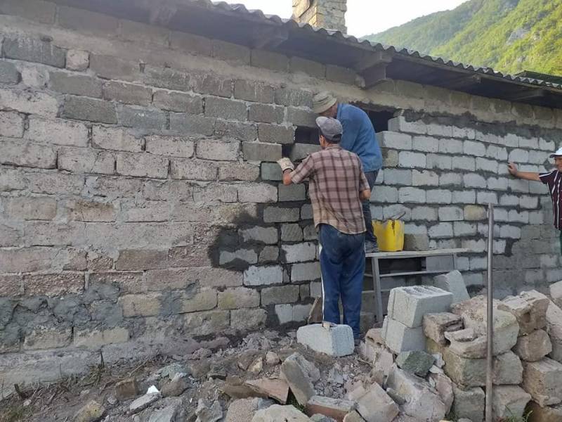 ცაგერის მუნიციპალიტეტში სოფლის მხარდაჭერის პროგრამით გათვალისწინებული სამუშაოები...